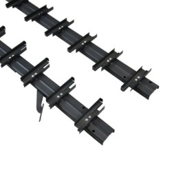 Mechanizm aluminiowy do żaluzji tarasowych - kolor czarny