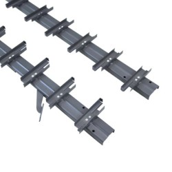 Mechanizm aluminiowy do żaluzji - kolor antracyt