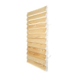 Żaluzje tarasowe aluminiowy mechanizm deseczki 120 cm