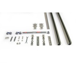 System przesuwny do żaluzji tarasowych aluminiowych