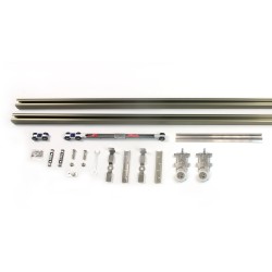 System przesuwny do żaluzji tarasowych aluminiowych