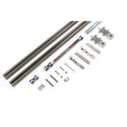 System przesuwny do żaluzji tarasowych